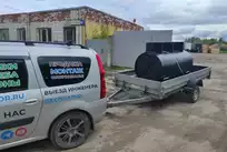 Монтаж септика Орион 5